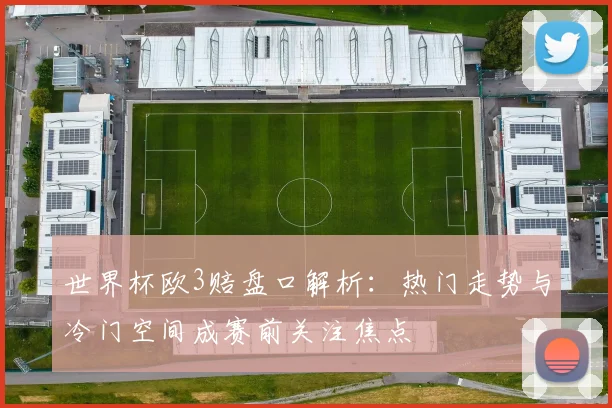世界杯欧3赔盘口解析:热门走势与冷门空间成赛前关注焦点
