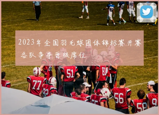 2023年全国羽毛球团体锦标赛开赛 各队争夺晋级席位